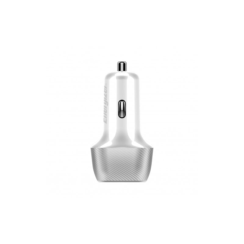 Energizer Ultimate - USB-C & USB-A 38W PD + QC3.0 car charger (White / Silver) - 11