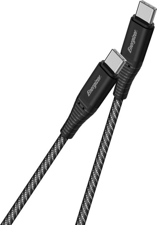 Energizer Ultimate - USB-C to USB-C 100W connecting cable 2m (Black) - 7
