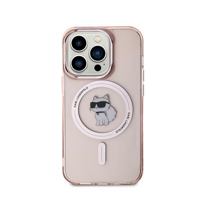 Karl Lagerfeld IML Choupette MagSafe - Case for iPhone 14 Pro Max (Pink) - 11