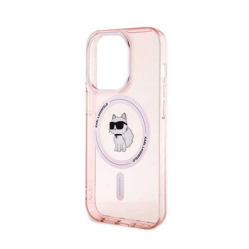Karl Lagerfeld IML Choupette MagSafe - Case for iPhone 14 Pro Max (Pink) - 6