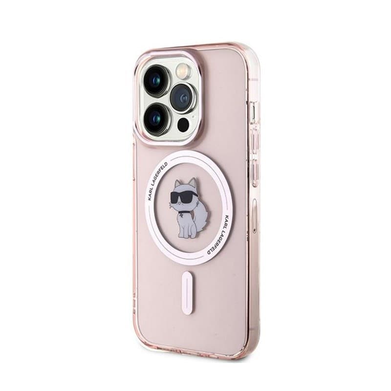 Karl Lagerfeld IML Choupette MagSafe - Case for iPhone 14 Pro Max (Pink) - 10