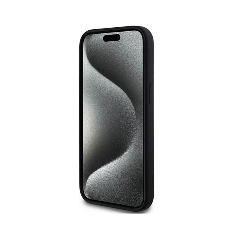 Karl Lagerfeld Silicone Karl & Choupette MagSafe - Case for iPhone 15 Plus / 14 Plus (Black) - 5