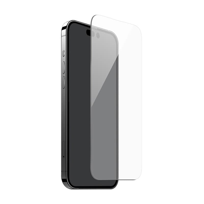 PURO Anti-Bacterial Tempered Glass - Tempered protective glass with antimicrobial protection for iPhone 15 Plus - 3