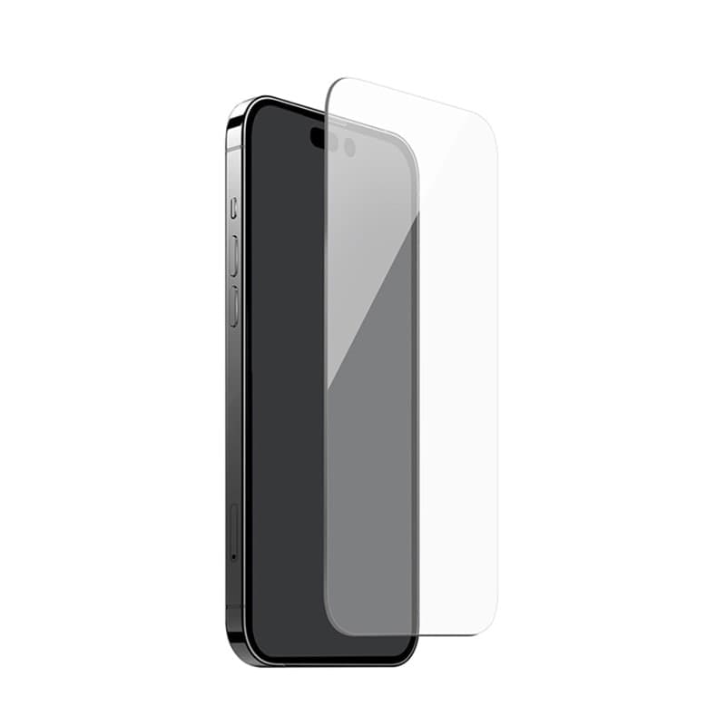 PURO Anti-Bacterial Tempered Glass - Tempered protective glass with anti-bacterial protection for iPhone 15 Pro Max - 3