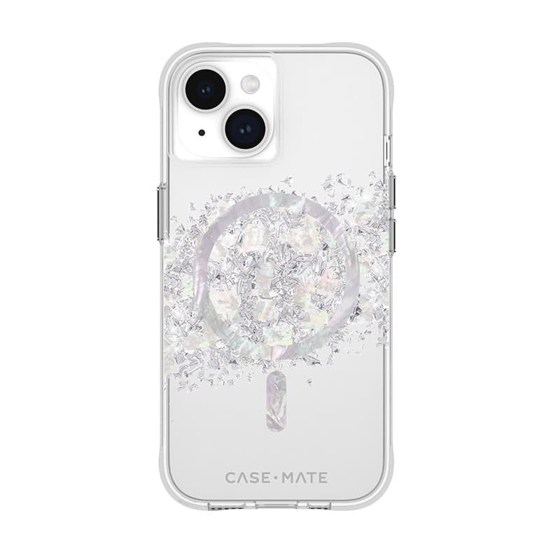Case-Mate Karat MagSafe - Case for iPhone 15 / iPhone 14 / iPhone 13 decorated with mother of pearl (A Touch of Pearl) - 11
