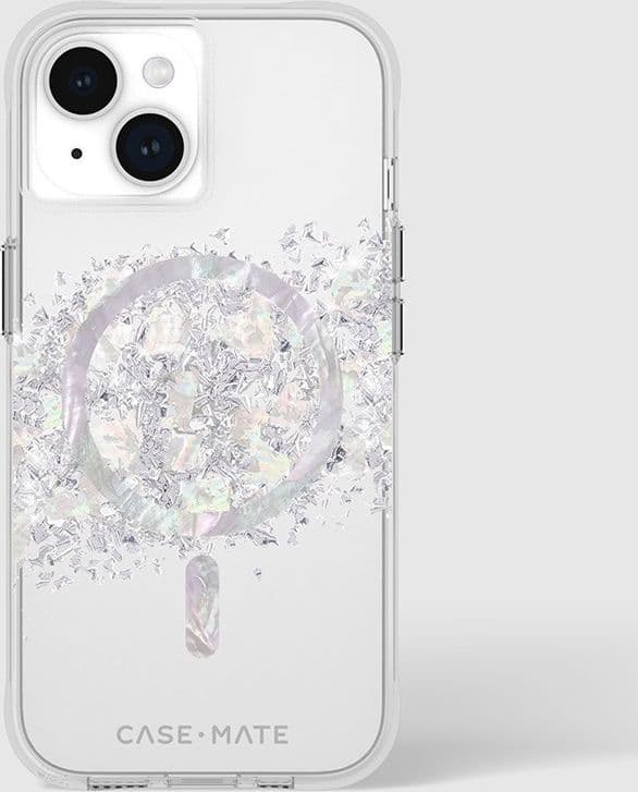 Case-Mate Karat MagSafe - Case for iPhone 15 / iPhone 14 / iPhone 13 decorated with mother of pearl (A Touch of Pearl) - 16