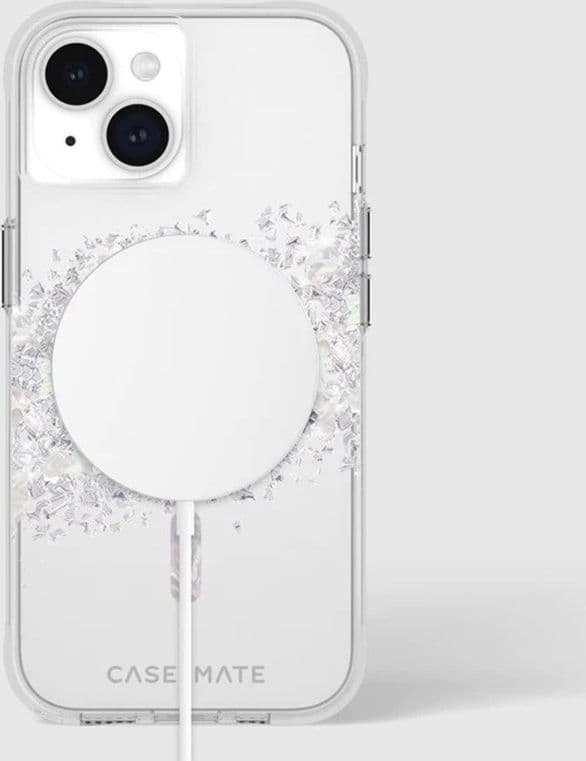 Case-Mate Karat MagSafe - Case for iPhone 15 / iPhone 14 / iPhone 13 decorated with mother of pearl (A Touch of Pearl) - 19