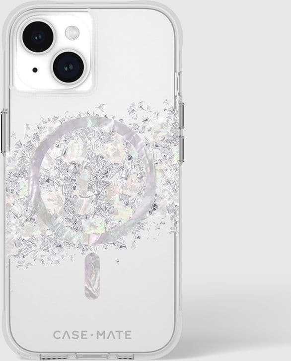 Case-Mate Karat MagSafe - Case for iPhone 15 / iPhone 14 / iPhone 13 decorated with mother of pearl (A Touch of Pearl) - 6