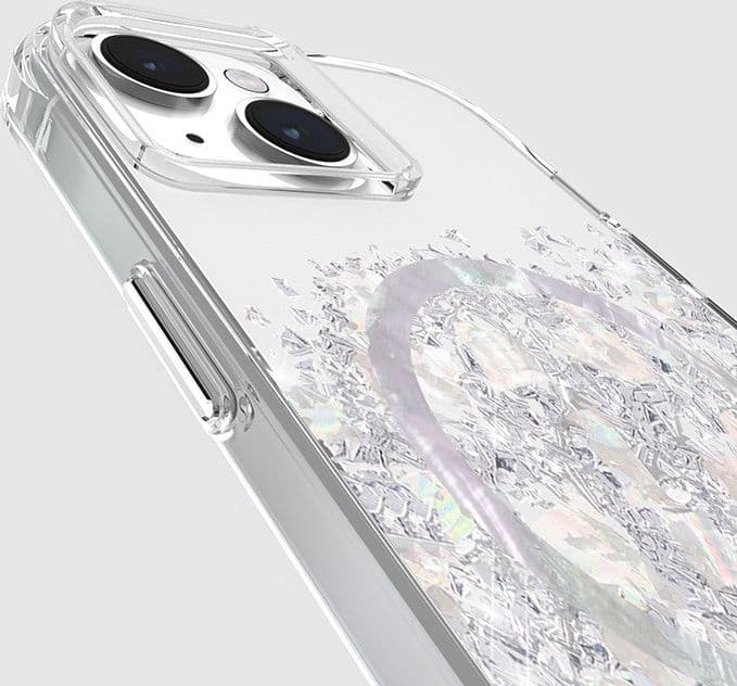 Case-Mate Karat MagSafe - Case for iPhone 15 / iPhone 14 / iPhone 13 decorated with mother of pearl (A Touch of Pearl) - 7