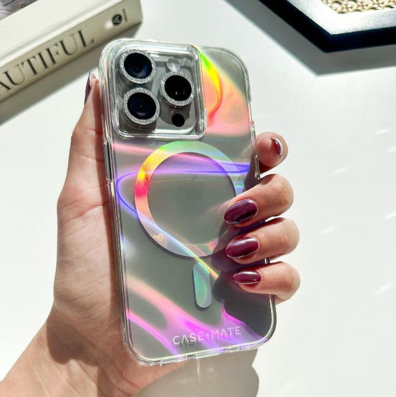 Case-Mate Soap Bubble MagSafe - iPhone 15 Plus Case (Iridescent) - 10