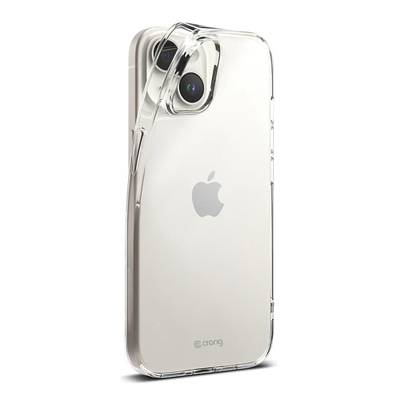 Crong Crystal Slim Cover - Custodia per iPhone 15 Plus (trasparente) - 3
