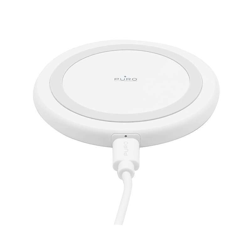 PURO Wireless Charging Station QI - Qi inductive wireless charger (white) - 2