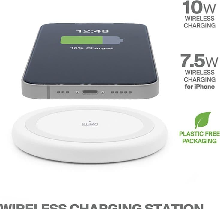 PURO Wireless Charging Station QI - Qi inductive wireless charger (white) - 16