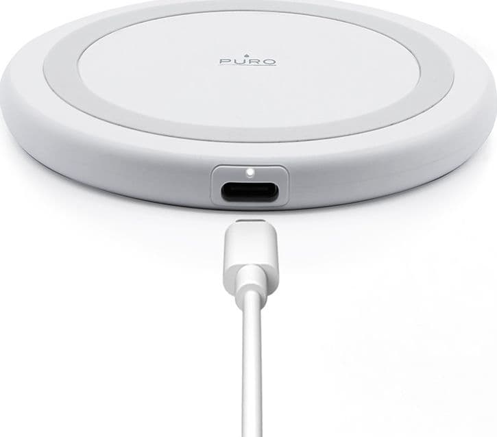 PURO Wireless Charging Station QI - Qi inductive wireless charger (white) - 7