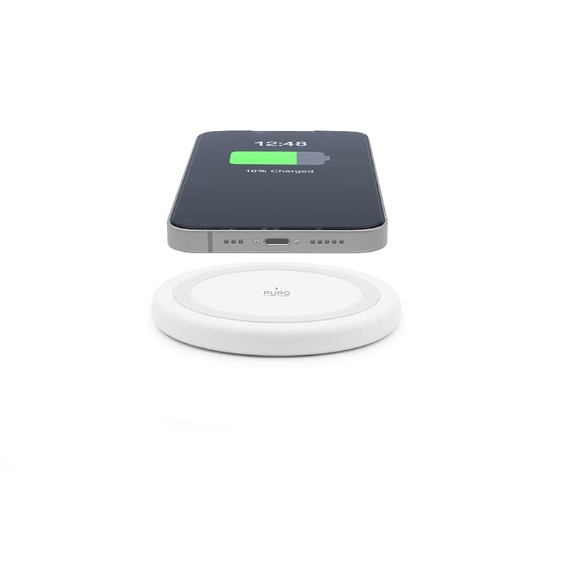 PURO Wireless Charging Station QI - Qi inductive wireless charger (white) - 9