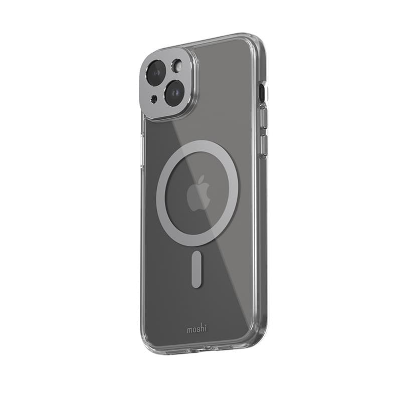 Moshi iGlaze MagSafe - Case for iPhone 15 Plus (Meteorite Gray) - 2