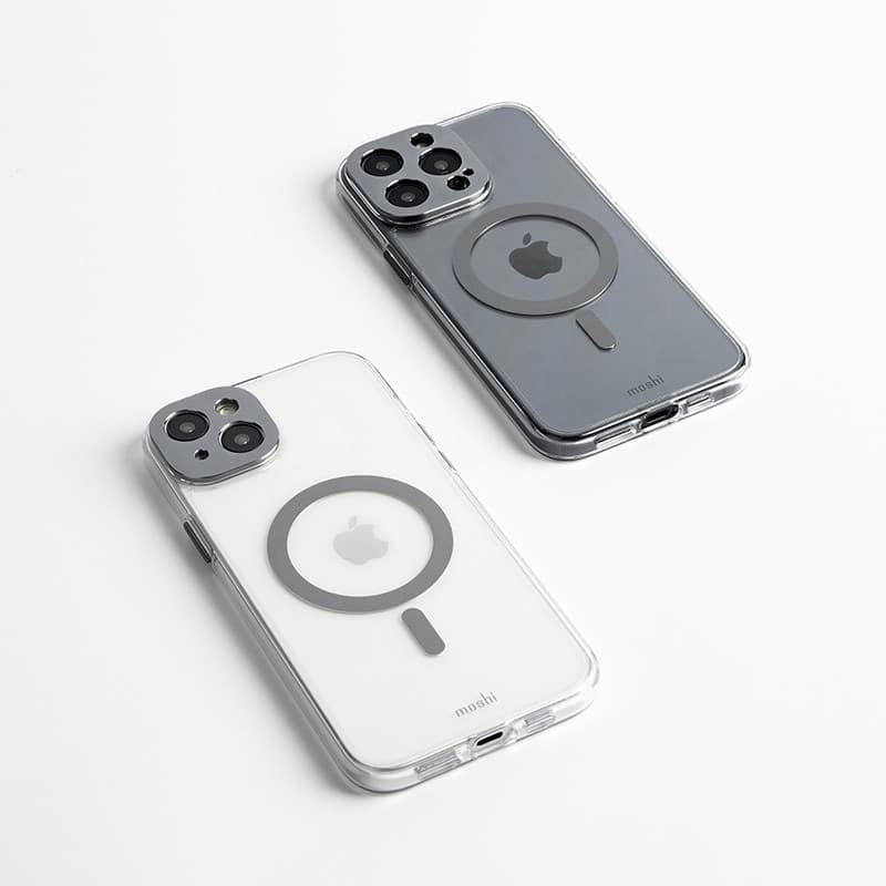 Moshi iGlaze MagSafe - Case for iPhone 15 Pro (Meteorite Gray) - 6