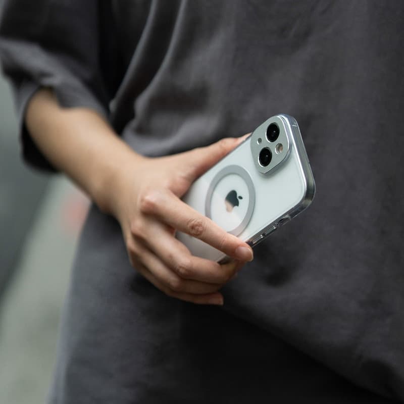 Moshi iGlaze MagSafe - Case for iPhone 15 Pro (Meteorite Gray) - 8