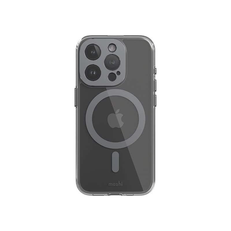 Moshi iGlaze MagSafe - Case for iPhone 15 Pro (Meteorite Gray) - 9