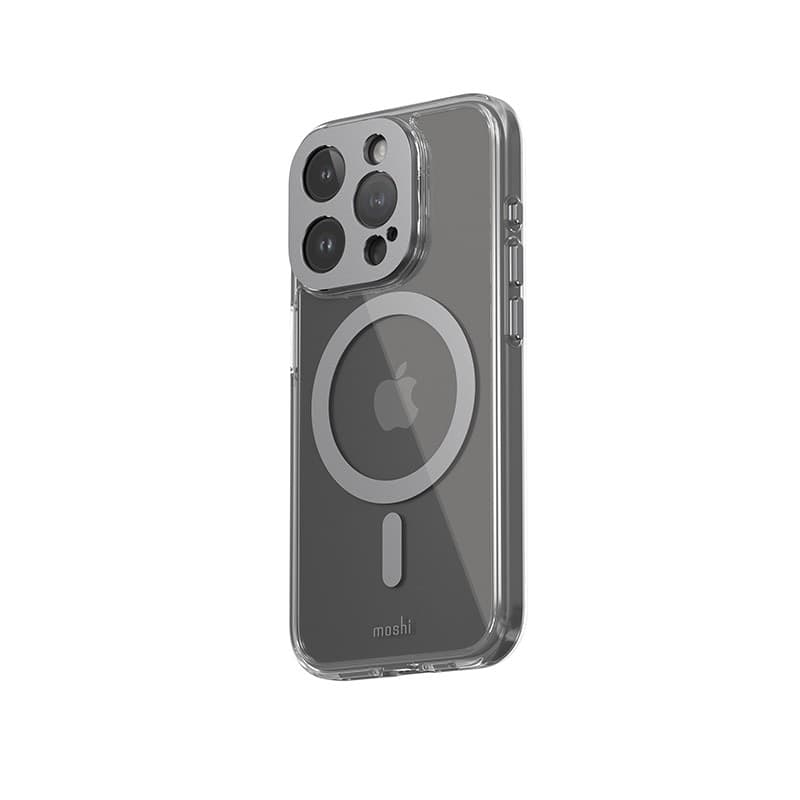 Moshi iGlaze MagSafe - Case for iPhone 15 Pro (Meteorite Gray) - 10