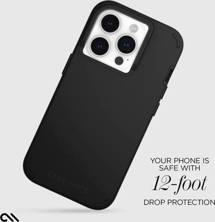 Case-Mate Tough Duo - iPhone 15 Pro Case (Black) - 19