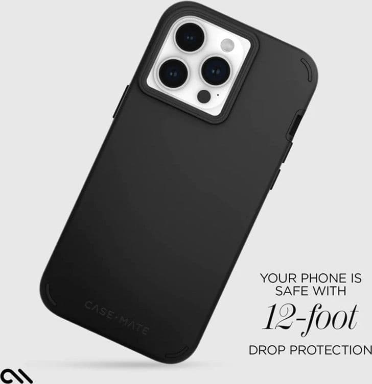Case-Mate Tough Duo - iPhone 15 Pro Max Case (Black) - 19