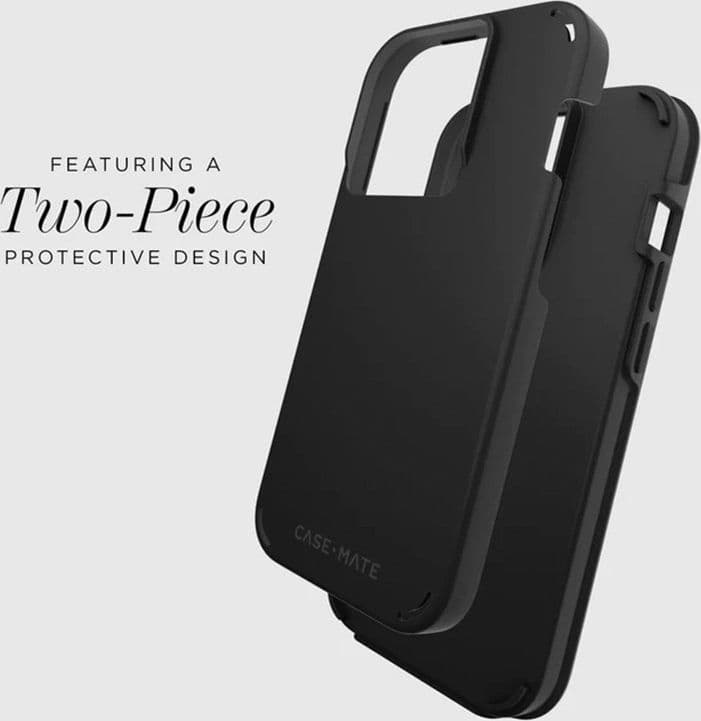 Case-Mate Tough Duo - iPhone 15 Pro Max Case (Black) - 10