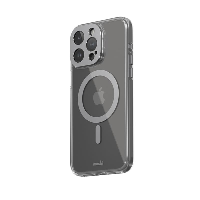 Moshi iGlaze MagSafe - Case for iPhone 15 Pro Max (Meteorite Gray) - 2