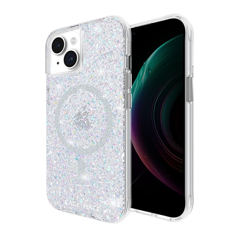 Case-Mate Twinkle MagSafe - Case for iPhone 15 / iPhone 14 / iPhone 13 (Disco) - 15