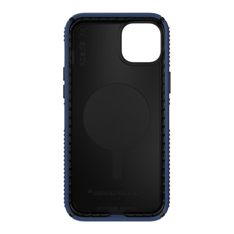 Speck Presidio2 Grip Magsafe - Custodia per iPhone 15 Plus / iPhone 14 Plus (blu costiero / nero / bianco) - 2