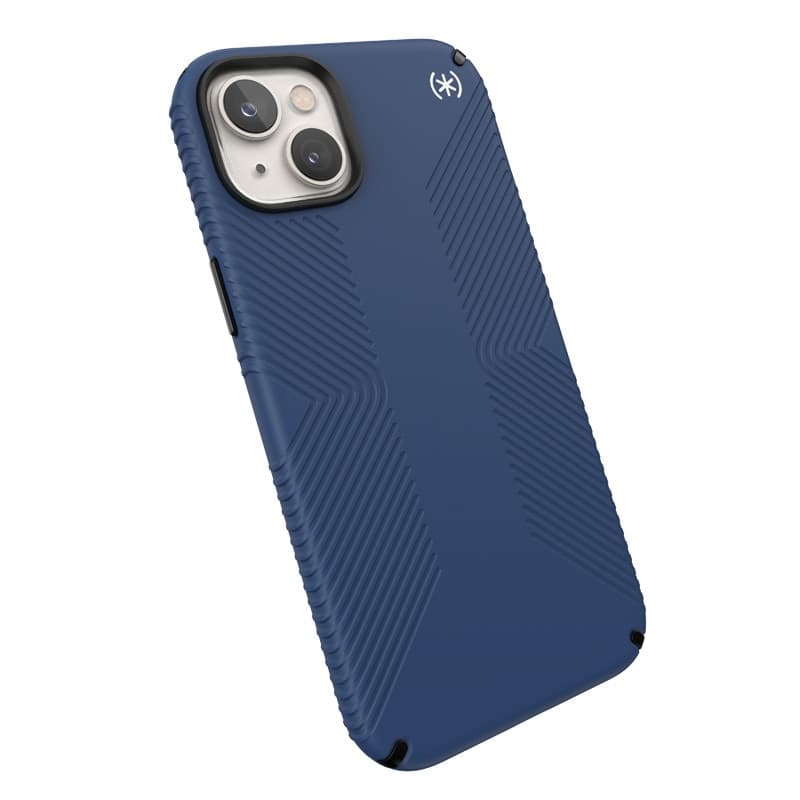 Speck Presidio2 Grip Magsafe - Custodia per iPhone 15 Plus / iPhone 14 Plus (blu costiero / nero / bianco) - 8