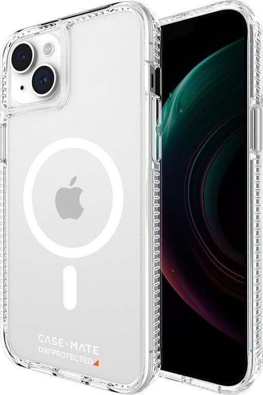 Case-Mate Ultra Tough plus D3O MagSafe - iPhone 15 Plus Case (Clear) - 15