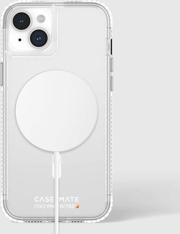 Case-Mate Ultra Tough plus D3O MagSafe - iPhone 15 Plus Case (Clear) - 8
