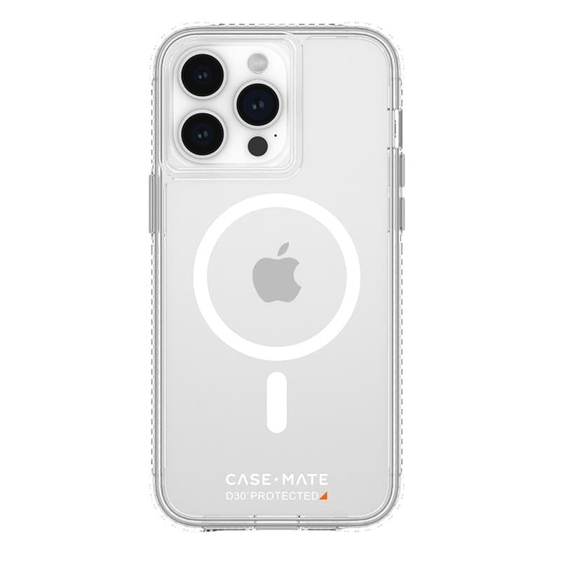 Case-Mate Ultra Tough plus D3O MagSafe - iPhone 15 Pro Max Case (Clear) - 11