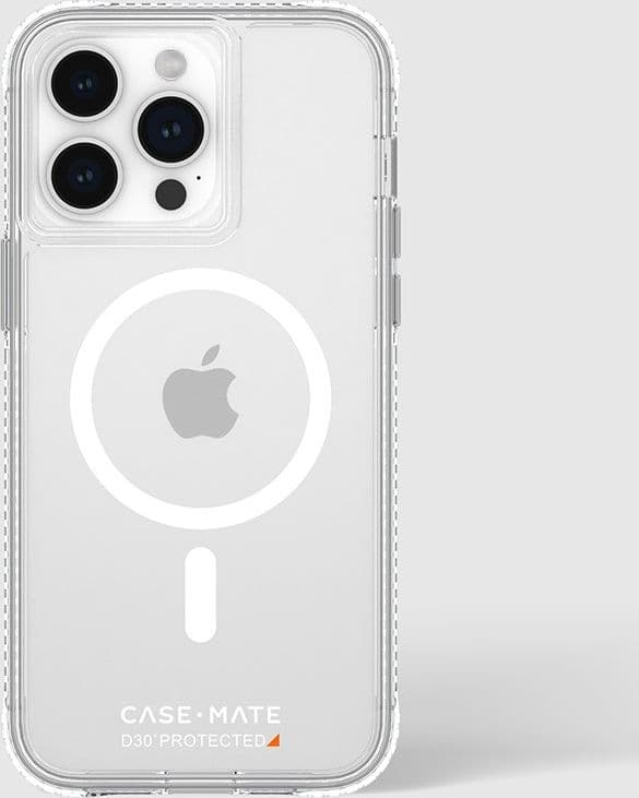 Case-Mate Ultra Tough plus D3O MagSafe - iPhone 15 Pro Max Case (Clear) - 16