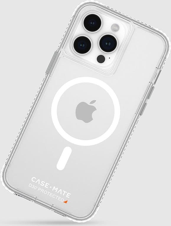 Case-Mate Ultra Tough plus D3O MagSafe - iPhone 15 Pro Max Case (Clear) - 18