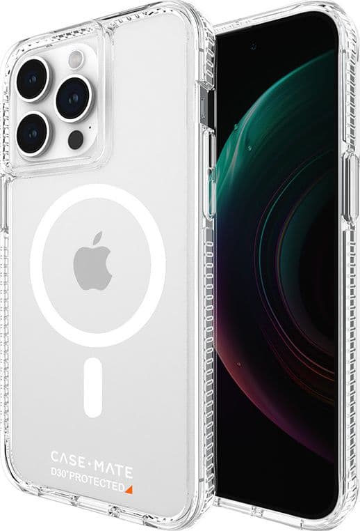 Case-Mate Ultra Tough plus D3O MagSafe - iPhone 15 Pro Max Case (Clear) - 5