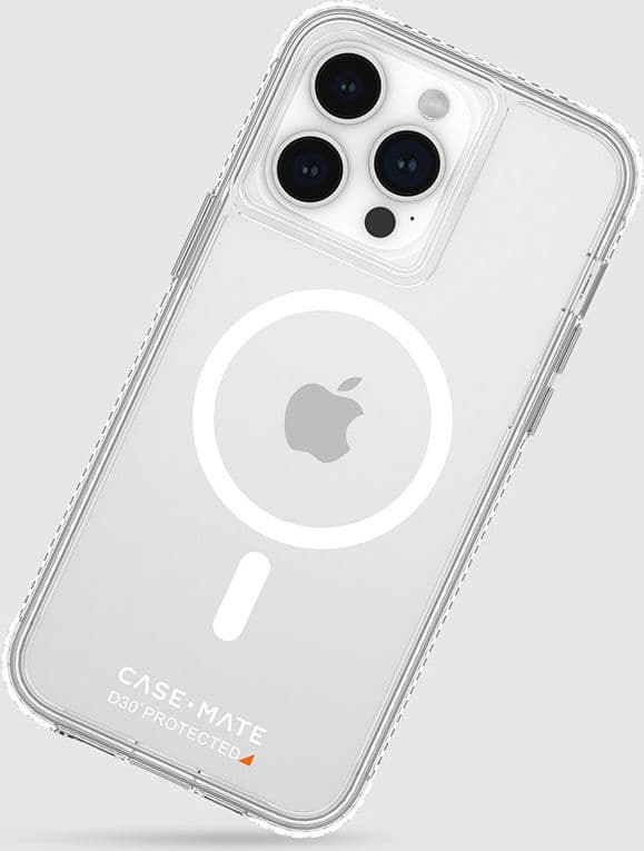 Case-Mate Ultra Tough plus D3O MagSafe - iPhone 15 Pro Max Case (Clear) - 8