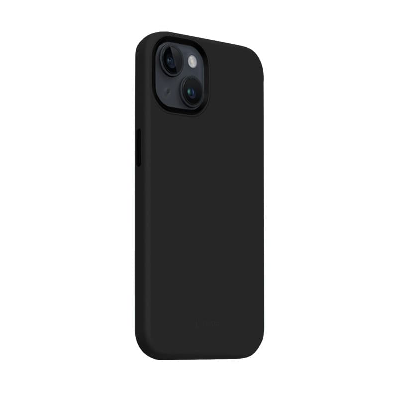 Crong Color Cover LUX Magnetic - Custodia MagSafe per iPhone 15 Plus (Nero) - 4