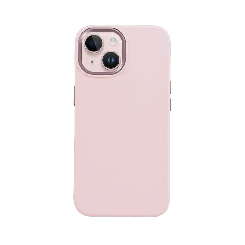 Crong Color Cover LUX Magnetic - Custodia MagSafe per iPhone 15 Plus (Rosa) - 5