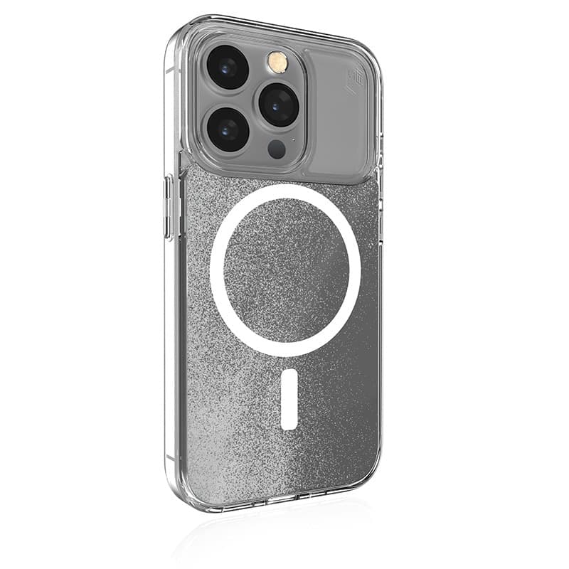 STM Relax Sand MagSafe - Case for iPhone 15 Pro (Clear / White) - 9