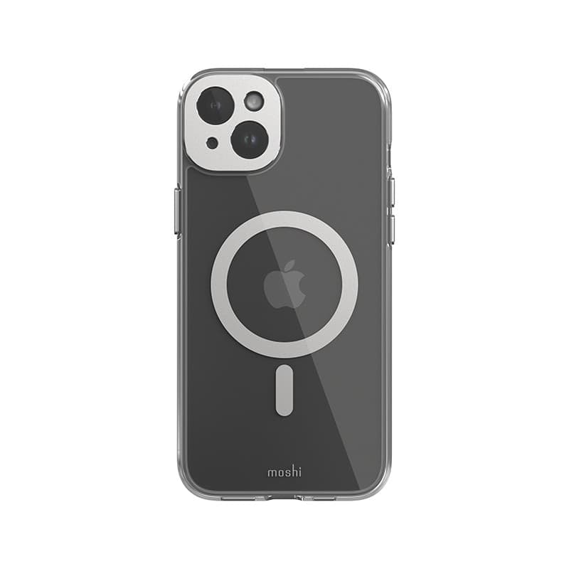 Moshi iGlaze MagSafe - Case for iPhone 15 Plus (Luna Silver) - 6