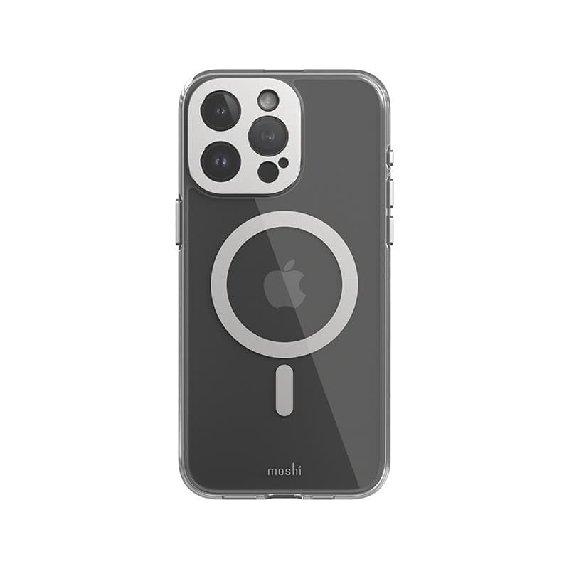 Moshi iGlaze MagSafe - Case for iPhone 15 Pro Max (Luna Silver) - 6