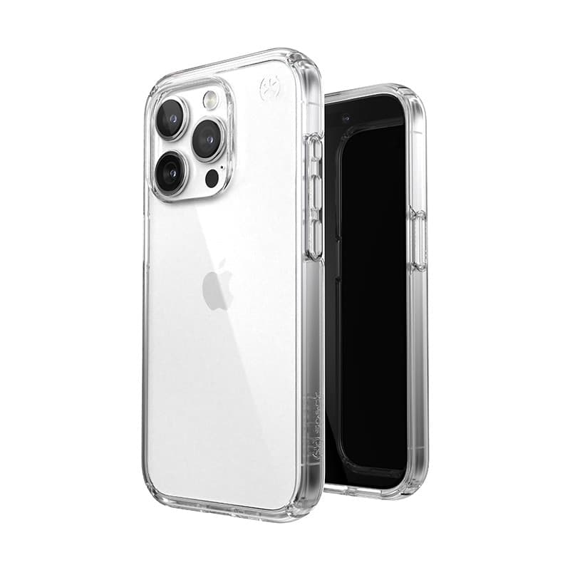 Speck Presidio Perfect-Clear - Custodia per iPhone 15 Pro (trasparente) - 11