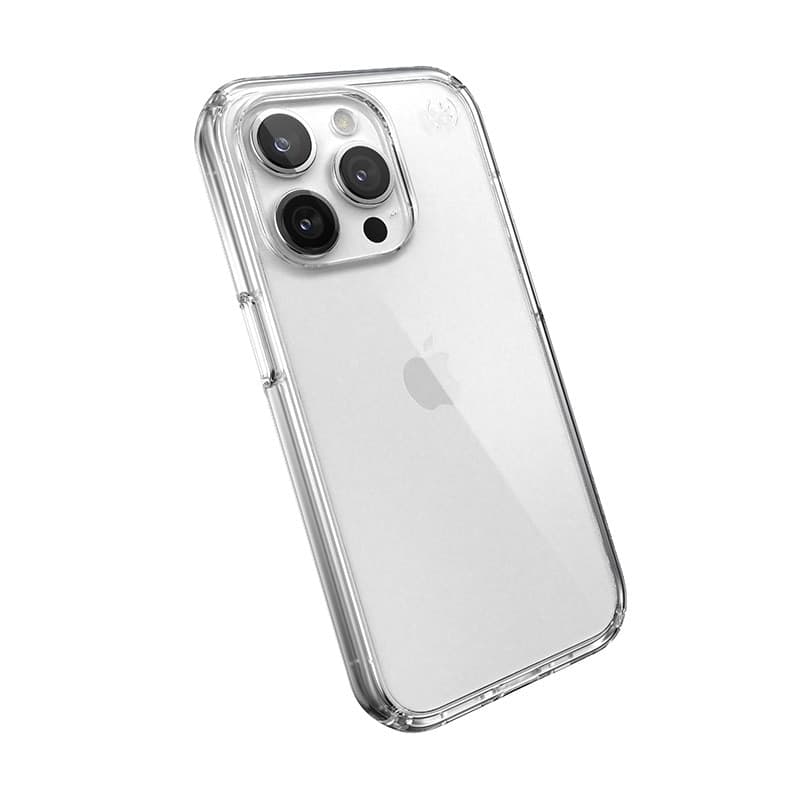 Speck Presidio Perfect-Clear - Custodia per iPhone 15 Pro (trasparente) - 3