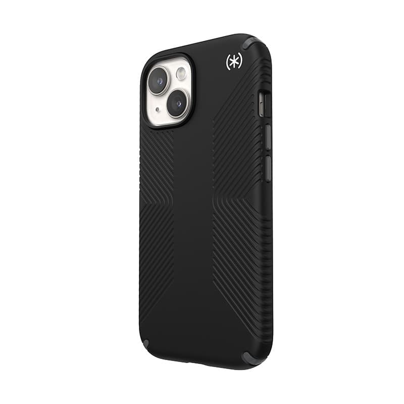 Speck Presidio2 Grip Magsafe - Custodia per iPhone 16e / iPhone 15 / iPhone 14 / iPhone 13 (Nero / Grigio ardesia / Bianco) - 2