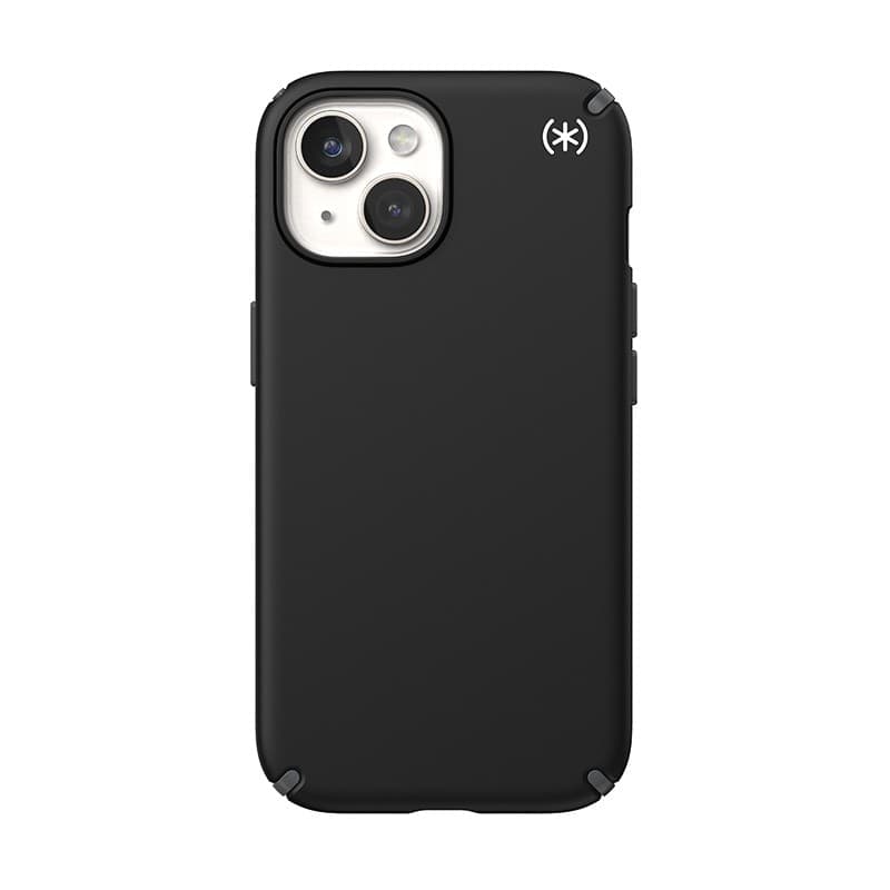 Speck Presidio2 Pro Magsafe - Custodia per iPhone 16e / iPhone 15 / iPhone 14 / iPhone 13 (Nero / Grigio ardesia / Bianco) - 17