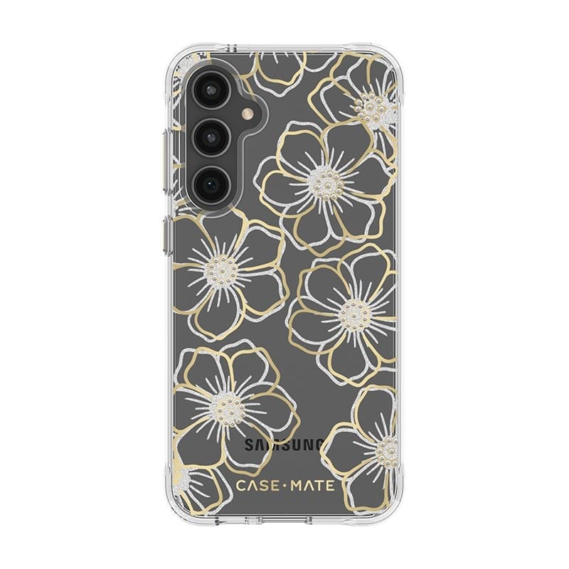 Case-Mate Floral Gems - Case for Samsung Galaxy S23 FE 5G (Gold) - 11