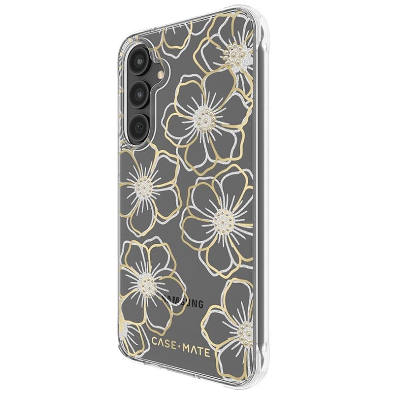 Case-Mate Floral Gems - Case for Samsung Galaxy S23 FE 5G (Gold) - 13
