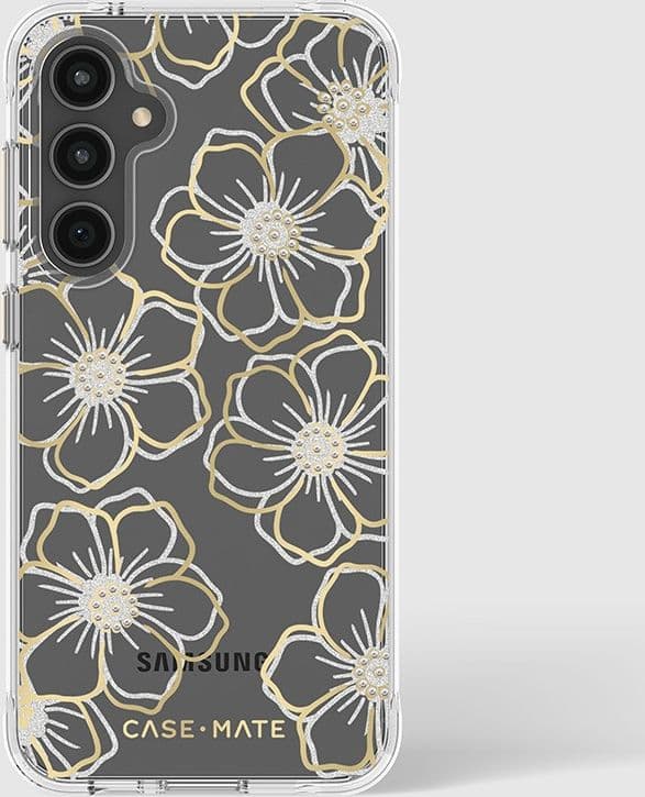 Case-Mate Floral Gems - Case for Samsung Galaxy S23 FE 5G (Gold) - 17